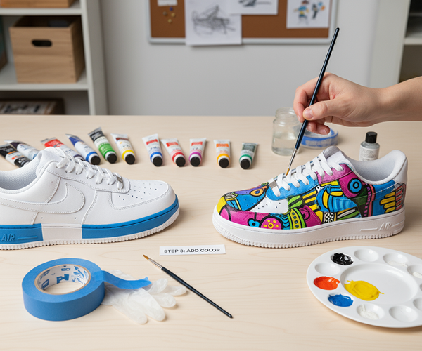 Custom Sneaker Art 101 – How to Design & Paint Your First Pair – KixKote