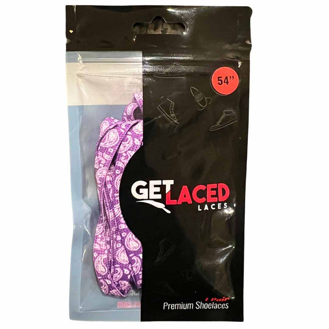 Paisley Print Laces