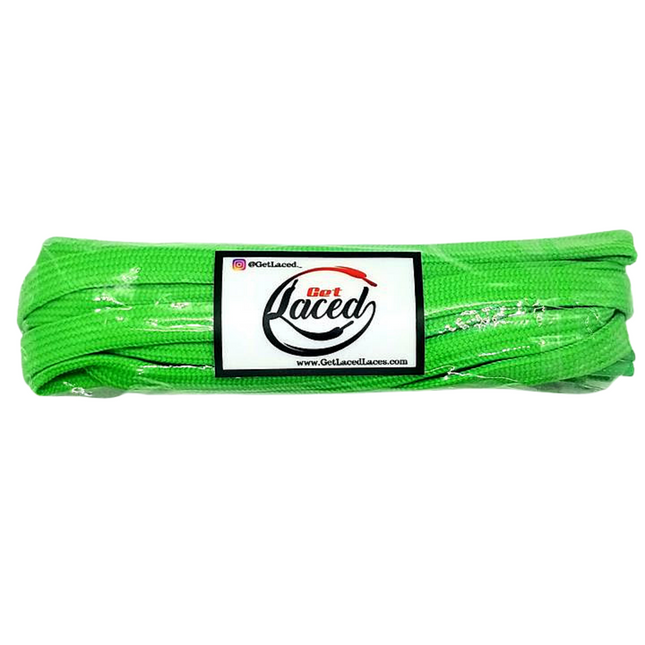 Classic Shoe Laces - Lime Green