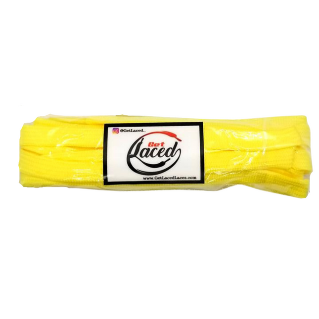 Classic Shoe Laces - Yellow